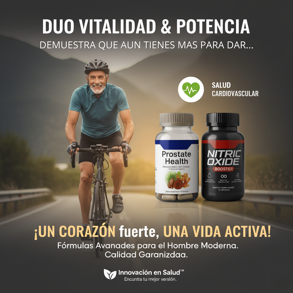 DÚO NITRIC OXIDE + PROSTATE HEALTH