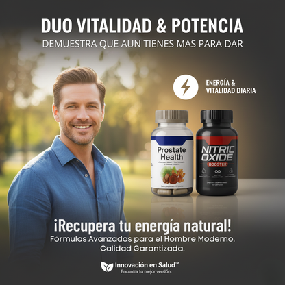 DÚO NITRIC OXIDE + PROSTATE HEALTH
