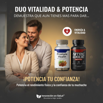 DÚO NITRIC OXIDE + PROSTATE HEALTH